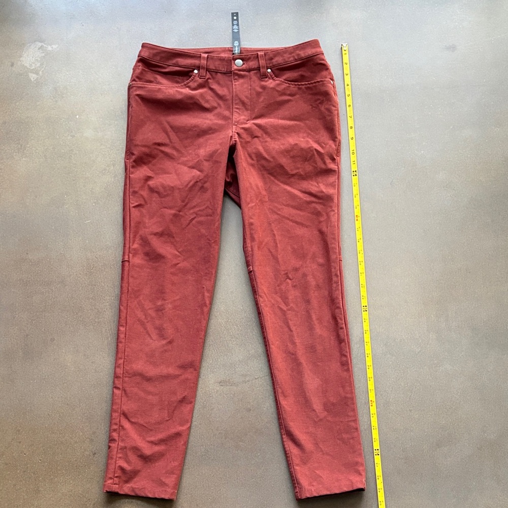 Lululemon Athletica Brick Red Pants